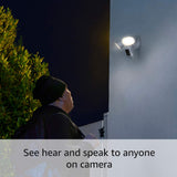 Ring Floodlight Cam Wired Pro, Black with Ring Video Doorbell Pro 2