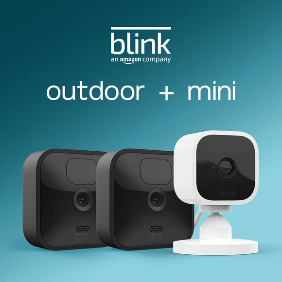 Blink Outdoor ¨C 2 camera kit with Blink Mini