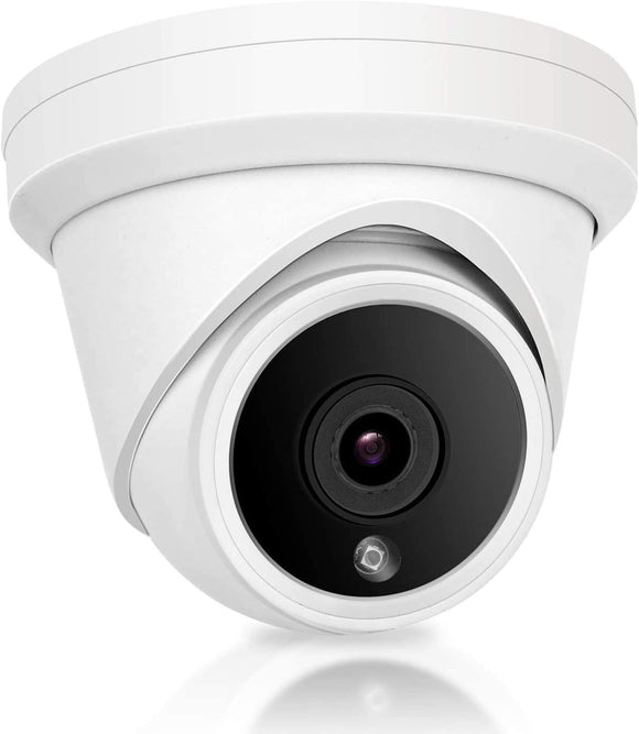 Anpviz 8MP 4K IP PoE Dome Security Camera with Mic/Audio,Turret Camera Outdoor Camera IP66 Weatherproof ,98ft NightVision Wide Angle 2.8mm (IPC-D380W-S)