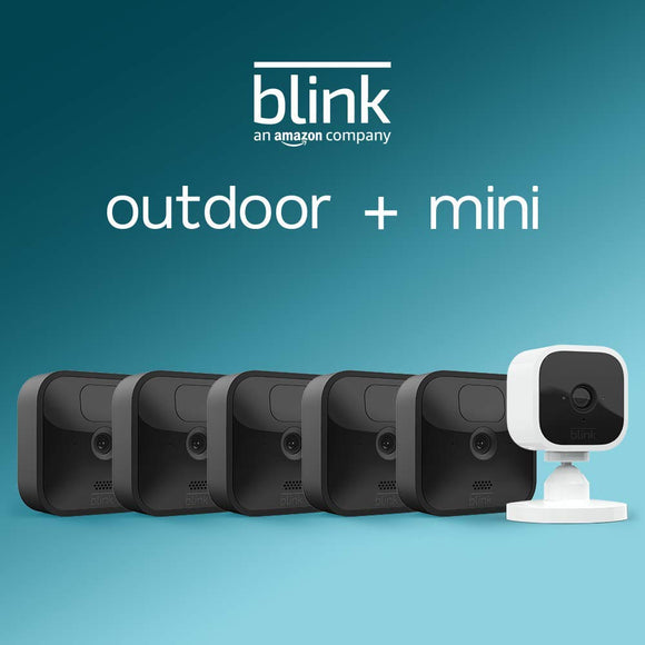 Blink Outdoor ¨C 5 camera kit with Blink Mini