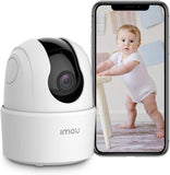 Indoor Security Camera 1080p WiFi Camera (2.4G Only) 360 Degree Home Camera with App, Night Vision, 2-Way Audio, Human Detection, Motion Tracking, Sound Detection, Local & Cloud Storage, Imou