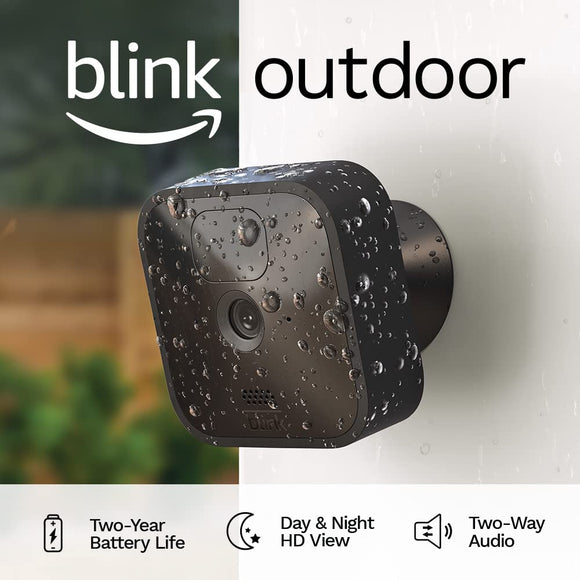 Blink Outdoor ¨C wireless, weather-resistant HD security camera with two-year battery life and motion detection, set up in minutes ¨C 5 camera kit