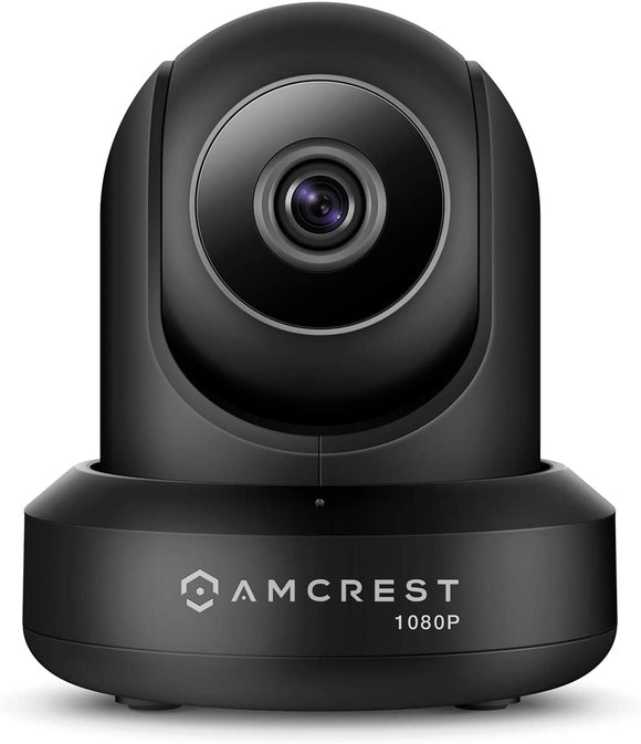 Amcrest New 1080p WiFi Camera Indoor, 2MP Pan/Tilt Home Security Camera, Auto-Tracking, Motion & Audio Detection, Privacy Mode, Enhanced Browser Compatibility, H.265, Two-Way Talk IP2M-841B-V3 (Black)