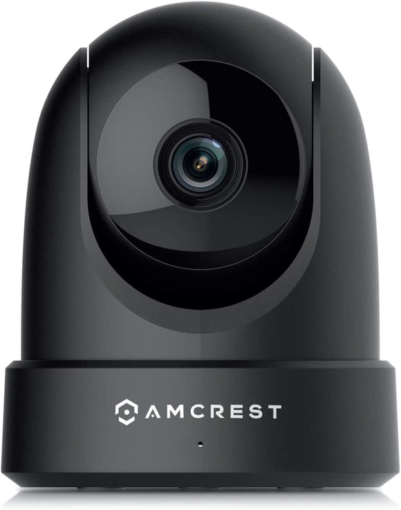 Amcrest 4MP UltraHD Indoor WiFi Camera, Security IP Camera with Pan/Tilt, Two-Way Audio, Night Vision, Remote Viewing, Dual-Band 5ghz/2.4ghz, 4-Megapixel @~20FPS, Wide 120¡ã FOV, IP4M-1051B (Black)