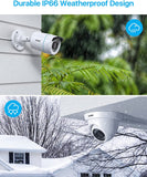 ZOSI H.265+ 1080p Home Security Camera System Outdoor Indoor, 5MP Lite 8 Channel DVR Recorder and 8 x 1080p Weatherproof CCTV Bullet Dome Camera, Remote Access, Motion Alerts (1TB Hard Drive Built-in)